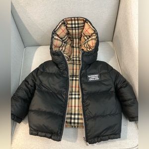 Burberry Reversible puffer jacket